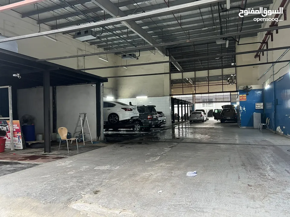 5 years old car wash for Sale in Prime  Location Ajman City Centre, opportunity to earn 50k monthly