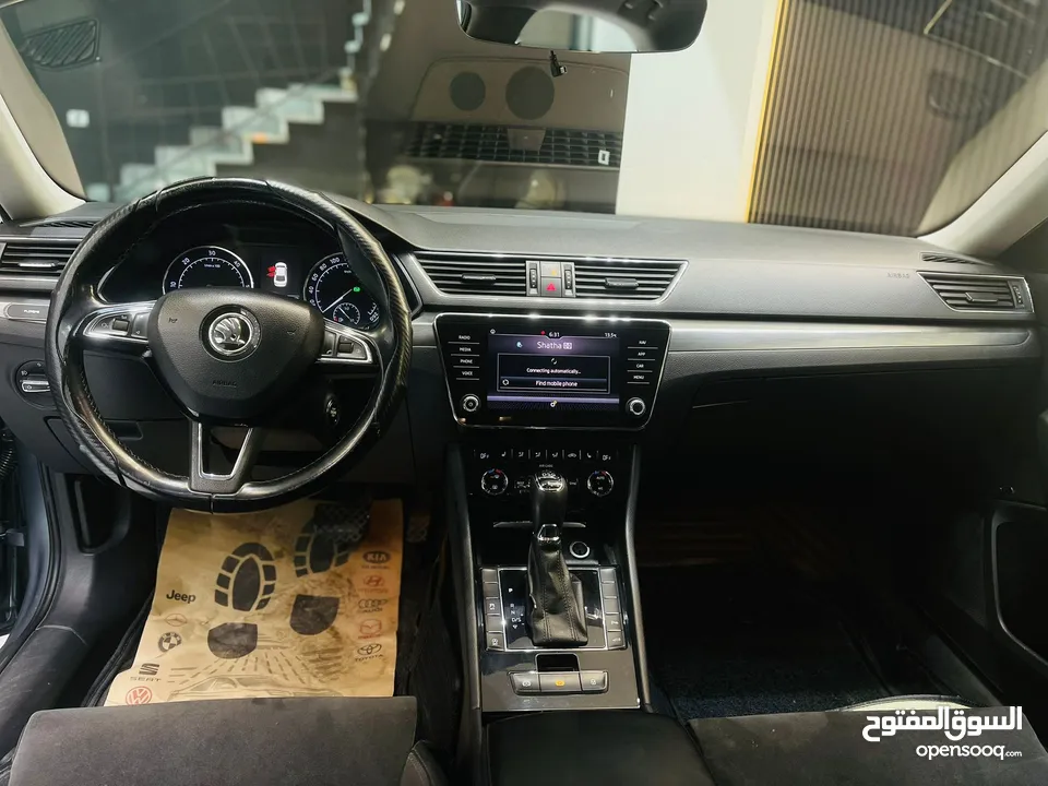 سكودا سوبيرب 190 حصان ديزل فل مسكر بدون فتحه