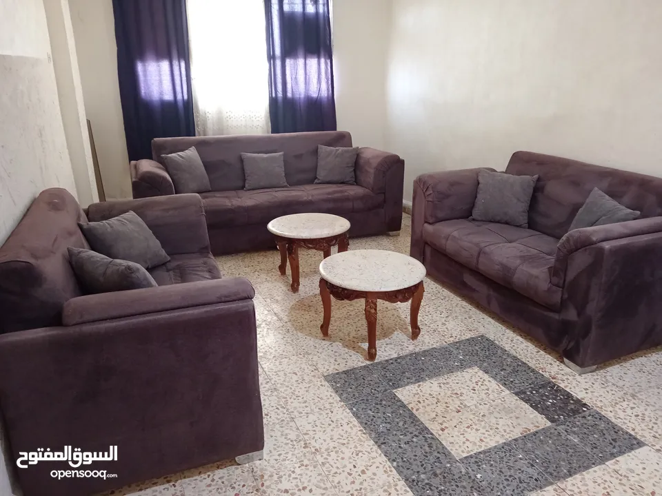 طقم كنب مودرن مع طاولات رخام سعرر حرق عرض لليوم فقط