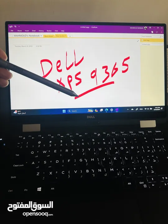 Dell XPS 9365 2x1 360 4K لابتوب وتابلت