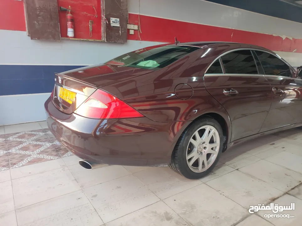 مرسيدس cls 350 موديل 2007 بحاله جيده