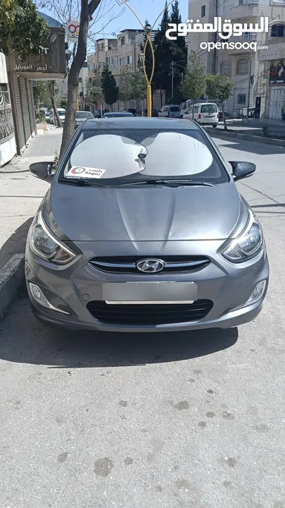 هونداي اكسنت موديل 2016 محرك 1.6 بنزين ارررررربعه غيار