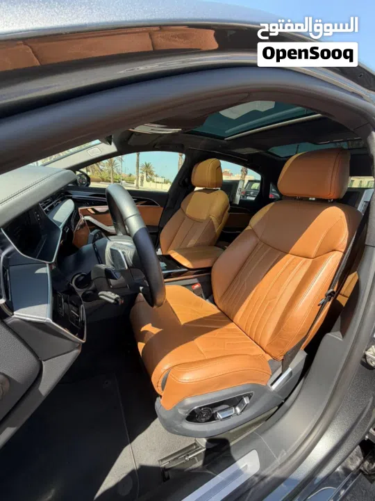 Audi A8 L55 Quattro S Line 2023 Dealer warranty & Service Package 2028 For Sale BHD 31,900/- Only