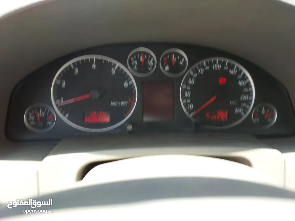 اودي A6 1.8T موديل 2004، فحص 4 جيد، بحالة ممتازة، للبيع