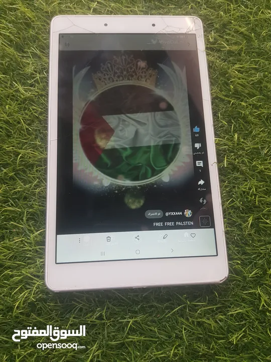 سامسنج جلاكسي 8 انش 32جيجا مع خط بركب
