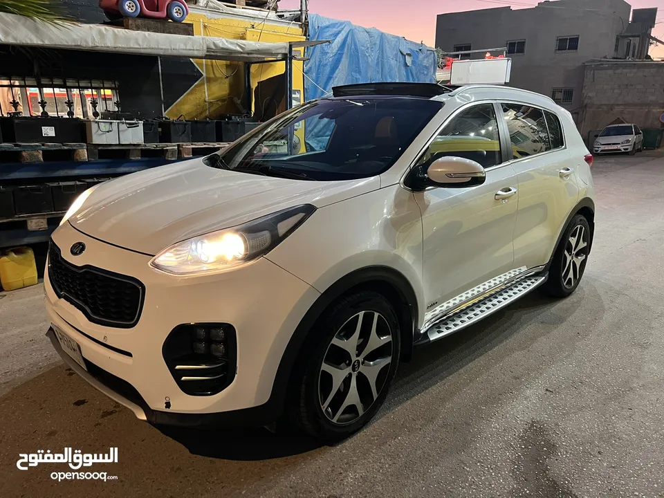 كيا سبورتاج جي تي لاين 2018