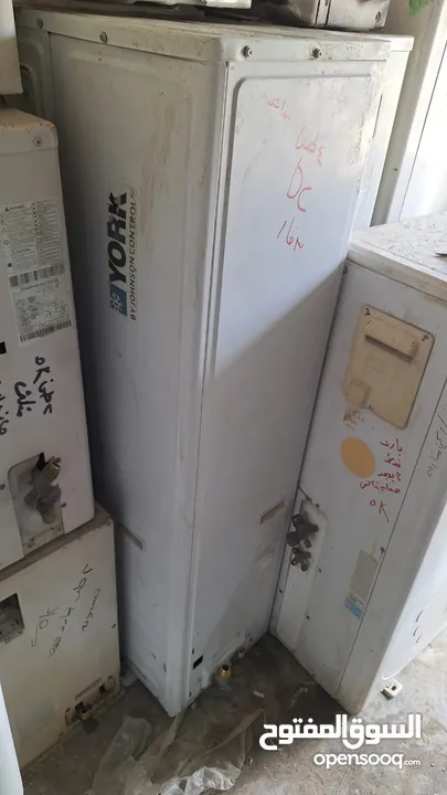 نشتري المكيفات المستعملة المركزي   والمكيفات الانفيرتر والعاديةوجميع انواع  المكيفات الشغال والسكراب