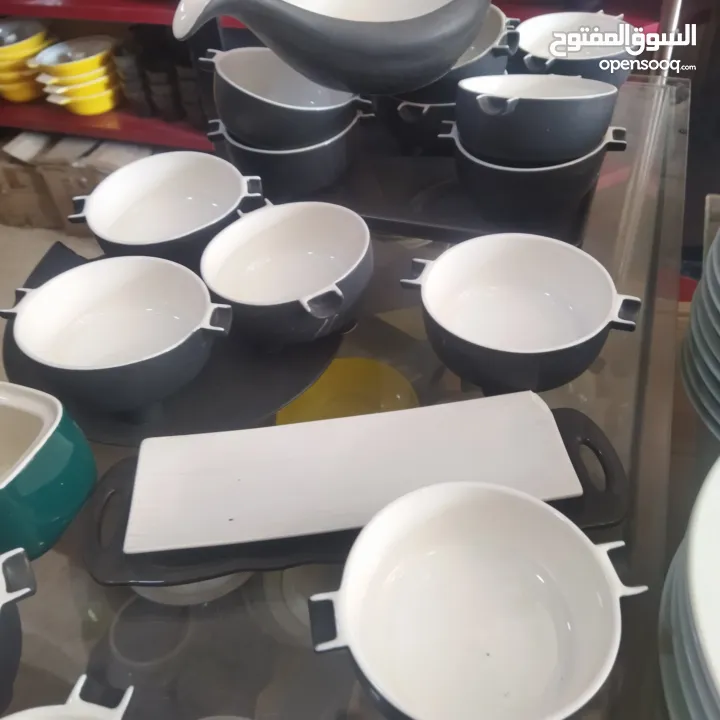 شروة صحون بورسلان للبيع