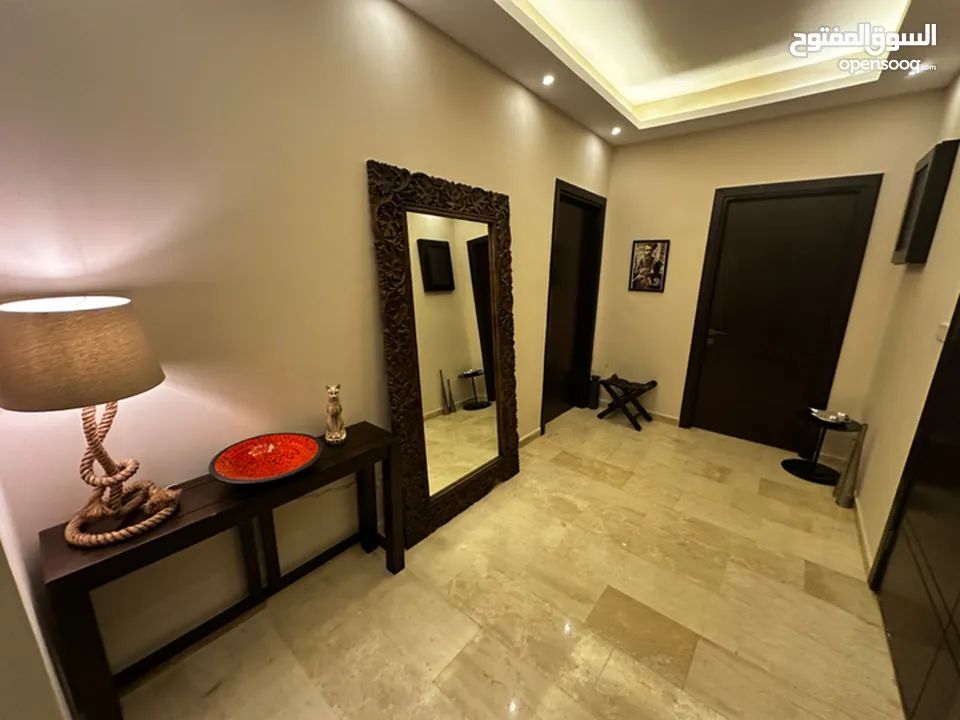 450m2 Luxury Furnished 3 bedroom semi villa with a garden & 2 Terraces infront of Al-thuheir