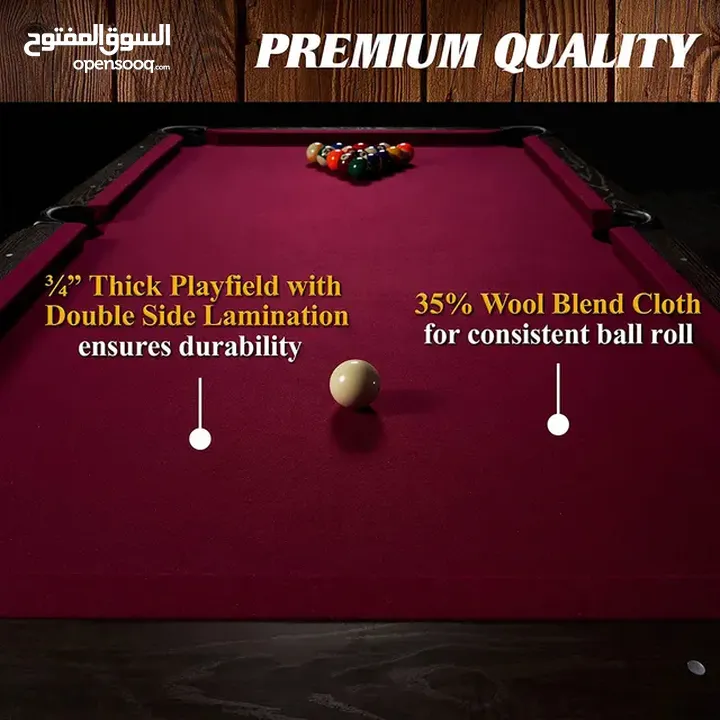 طاولة بلياردو 8 قدم