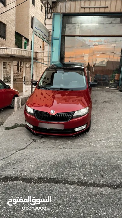 سكودا رابد 2014 ديزل 1600 تيربو