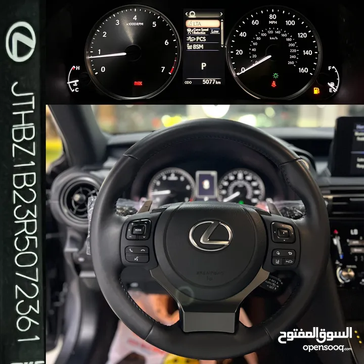 LEXUS IS350 2024 لكزس بممشى 5 الاف فقط