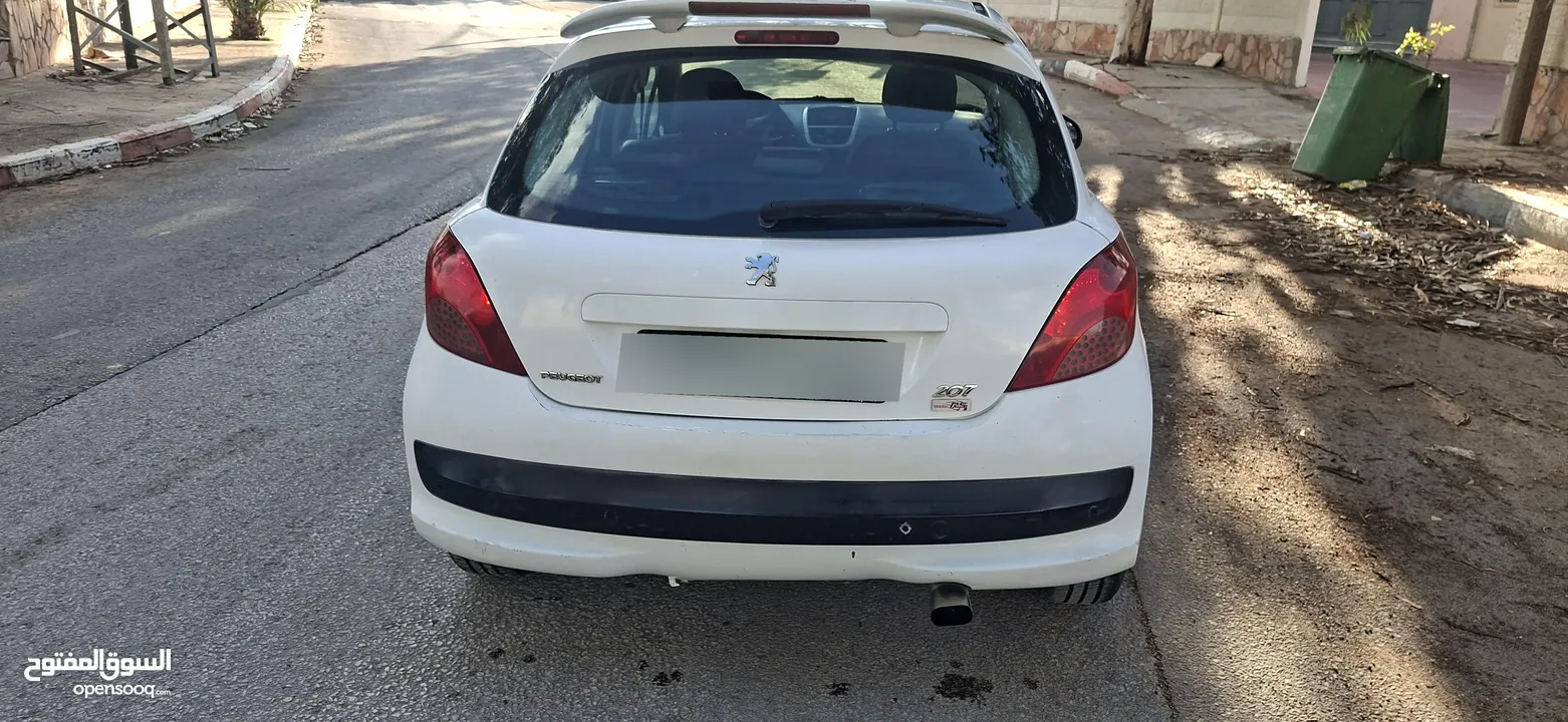 بيجو 207موديل 2009_اتومتيك _ماتور 1600-بنزين اصل برايفت _فحص الف صلاة النبي نظيفة من الاخر