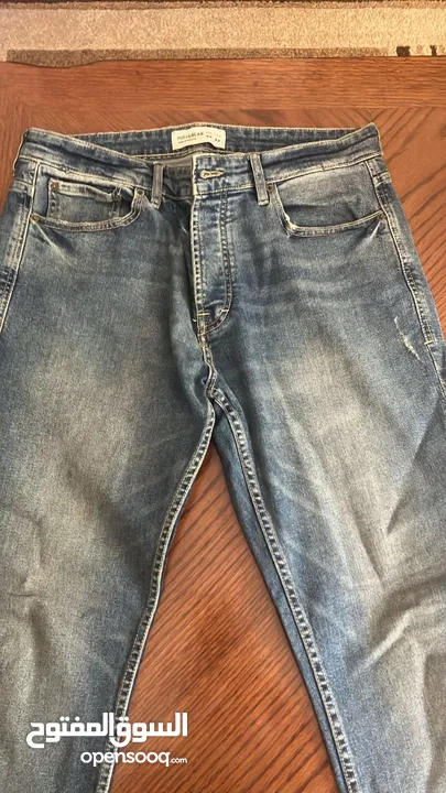 American eagle , Levi's, Zara and Pull&Bear Jean's and Nike, Adidas sports clothes ....