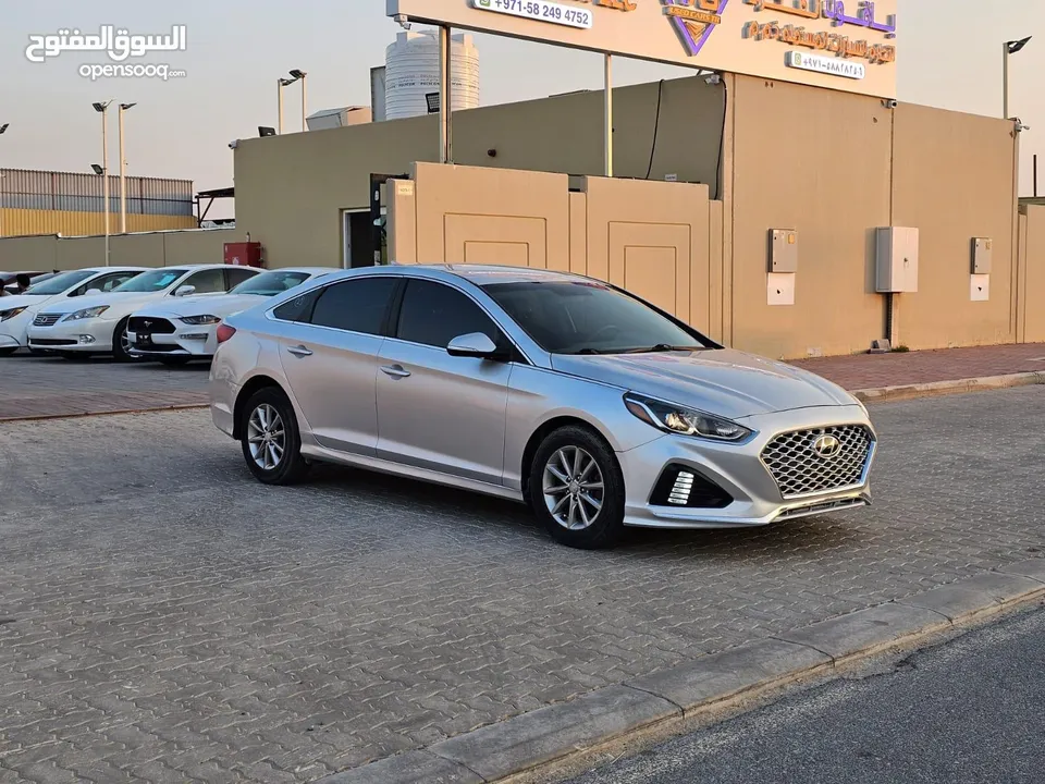 Hyundai Sonata Model 2018 SE. Color silver  Inside Color is silver This Is USA Used cars