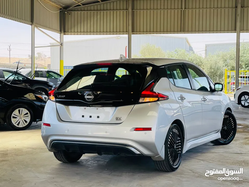 نيسان ليف الشكل الجديد  2023 leaf sv plus  60kw