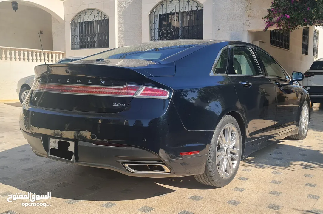 Lincoln MKZ Panorama 2014, Black لينكولن بانوراما سوداء