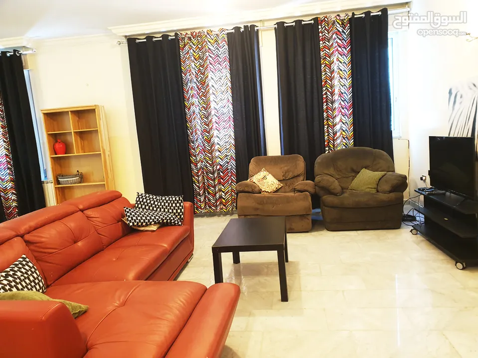 Luxury Apartment with big Garden In Dabouq For Rent Fully Furnished