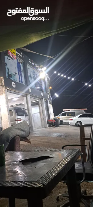محطة غسيل سيارات للبيع بموقع ممتاز