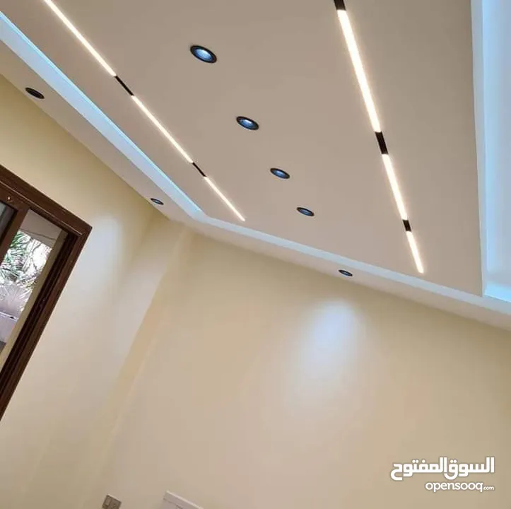 تنفيذ اعمال الديكور الداخلي جبسمبورد وجبص البلدي واسمنت بورد وفرسلينج وبيفيسي وبديل الرخام والفوم
