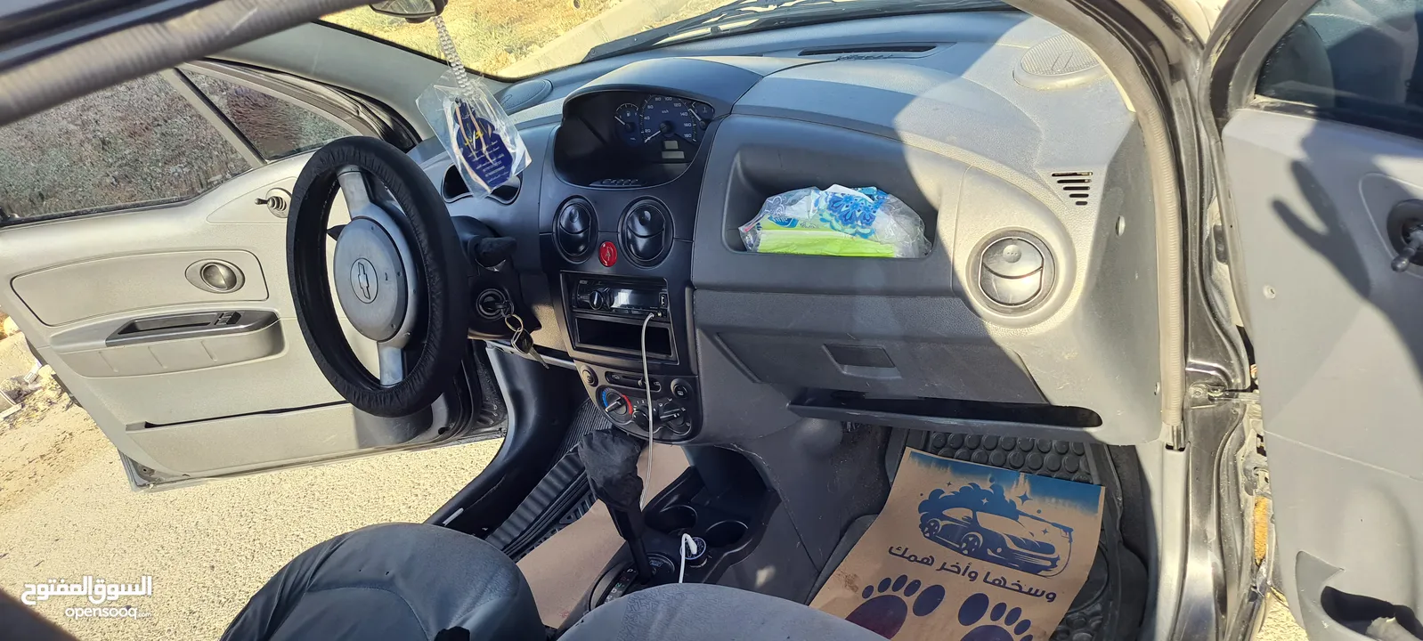 سبارك اتوماتيك سبارك اتوماتيك 2006 ماتور 800cc امامي  مضروب وجيدات خالي قص قلبان . شبابيك كهرباء.  غ