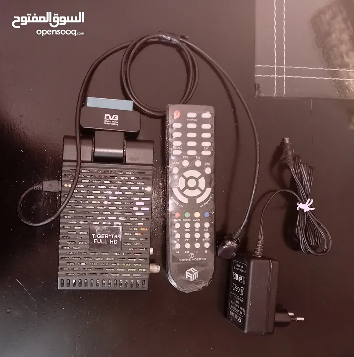 تايجر ريسيفر فل اتش دي مع كامل ملحقاته