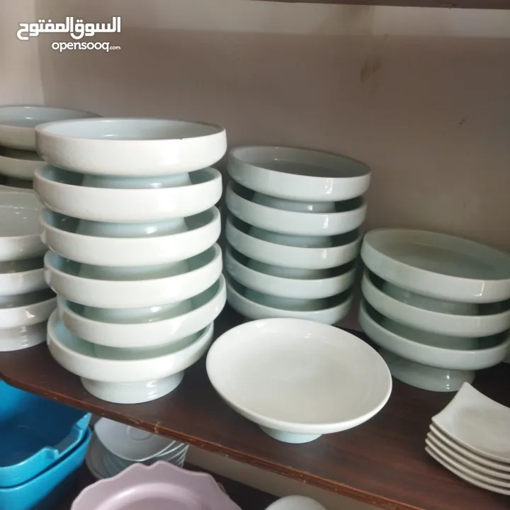 شروة صحون بورسلان للبيع بسعر مغري جدا