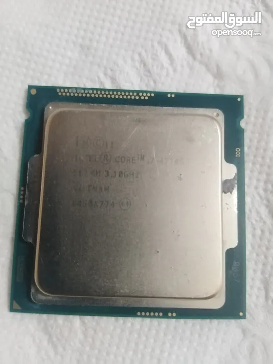 معالج i7 جيل رابع مع مروحته بسعر حرق