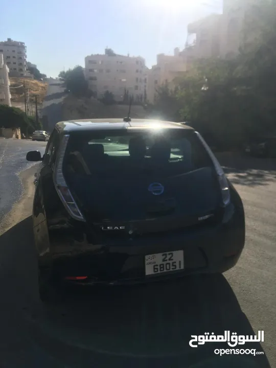 Nissan Leaf, 2013, 12 Bar, 6.6 KWh - 32Ap نيسان ليف 2013 بحالة الوكالة،بطارية 12 بارSOH 103%