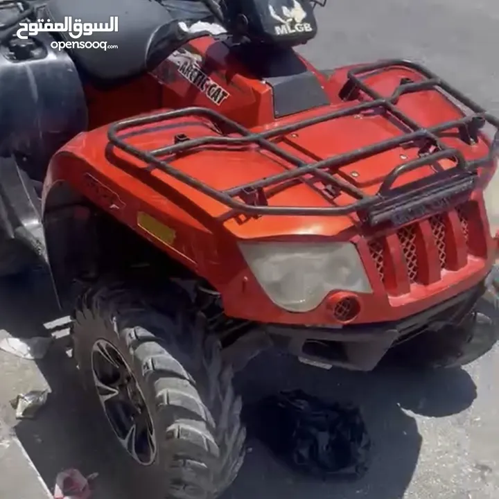 "تركترون Arctic Cat 500 – موديل 2014 بحالة ممتازة"