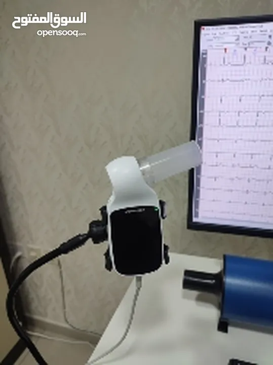 نظام ECG مع Spirometer