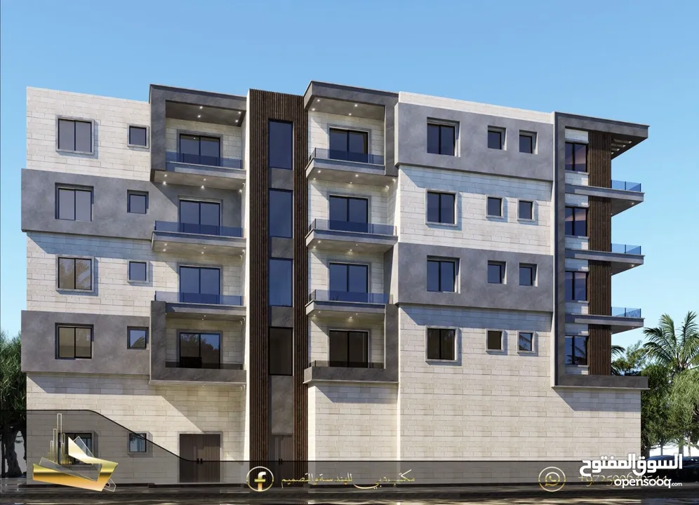 عمارات مميزة بشقق عظم والتصميم ع كيفك ومواقع استيراتيجية