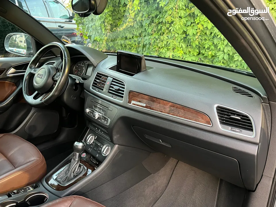 Audi Q3 2014 2.0T وارد شركه نقل مالك شخص واحد فل كامل اعلى تصنيف فحص كامل بحاله الوكاله