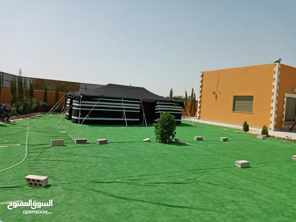 خيم شعر تراثيه  مساحة 8م×4م ويوجد مساحات أخرى حسب الطلب  خيم جديده لا يوجد مستعمله