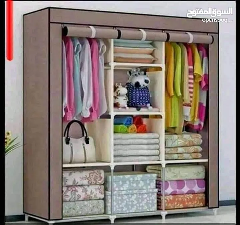 خزانة الملابس الرائعة مثالية للمنزل لتنظيم ملابسك وإكسسواراتك ومستلزمات المنزل