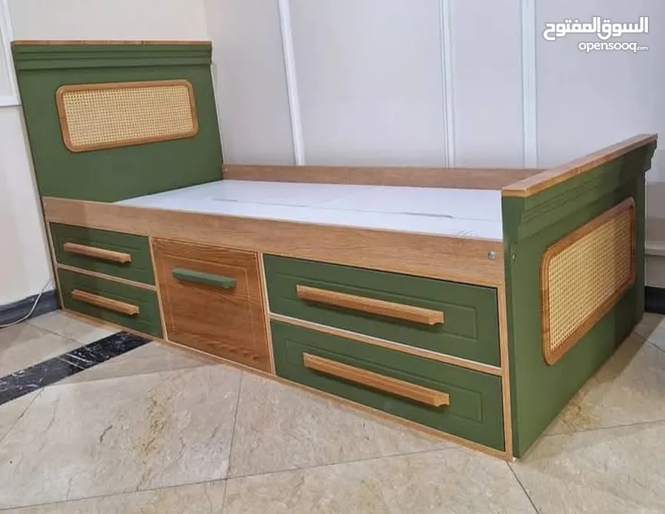 تفصول حسب الطلب  حدث موديلات غرف النوم   والموبيليا الحديثه بارقي وافخم  المواصفات