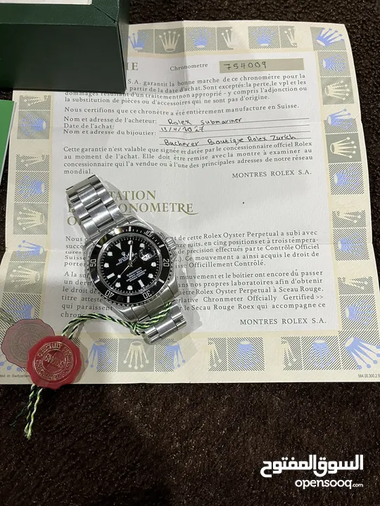 Rolex submariner black 2023 used