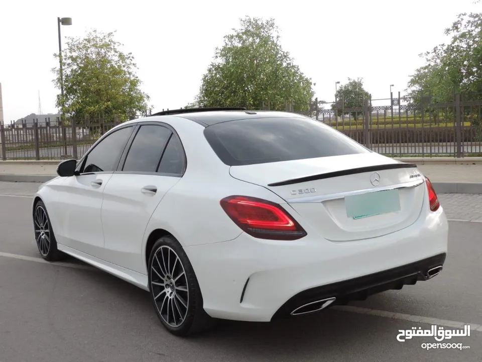 مرسدس بنز C 300 موديل 2019 AMG أصل بحاله الوكاله