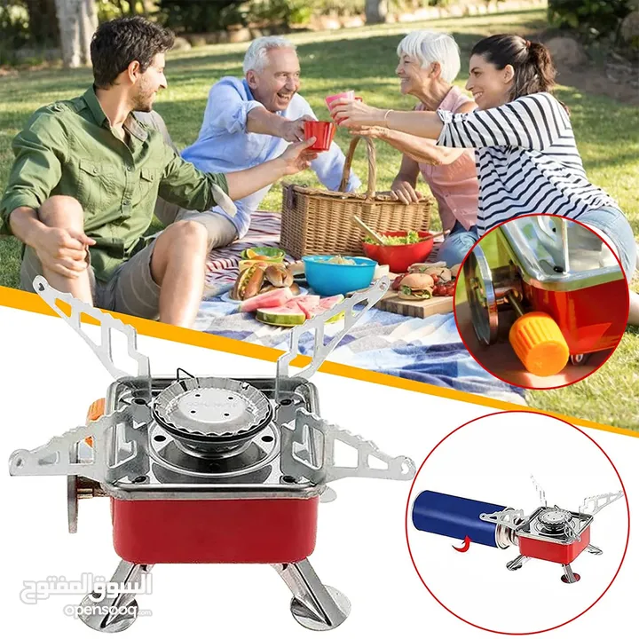 سخان الرحلات 1 شعلة portable camping stove