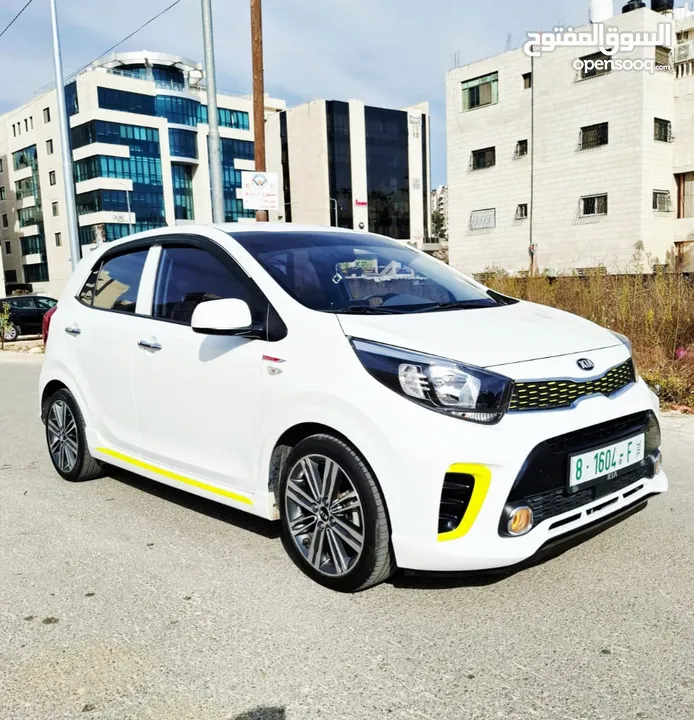 كيا مورنينج 2020 GT line فل إضافات مميزة