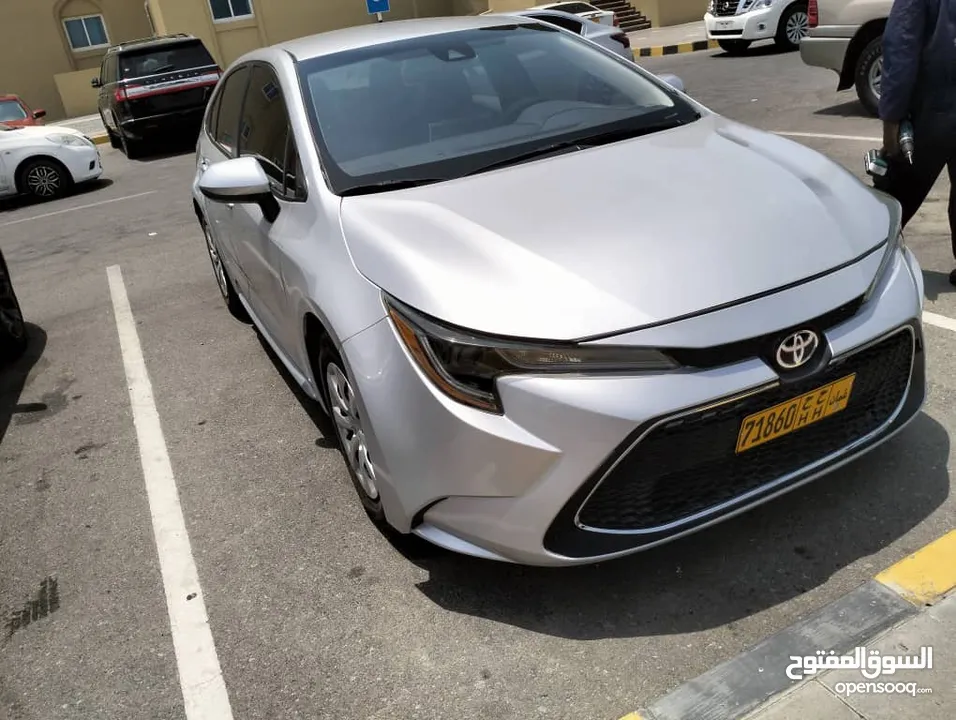 تويوتا كورلا LE 2021   للبيع بداعي السفر - Corolla  اقل سعر بسوقLE 2021 for sale due to travel