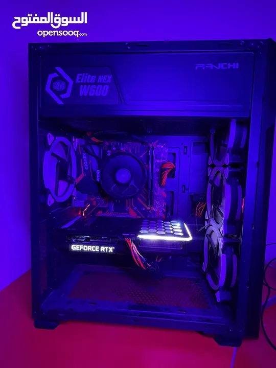 بيسي جيمنج سفاح للبيع في البيادر (3060Ti/16Gg/600watt/Ryzen 5600x/500gb ddr4)