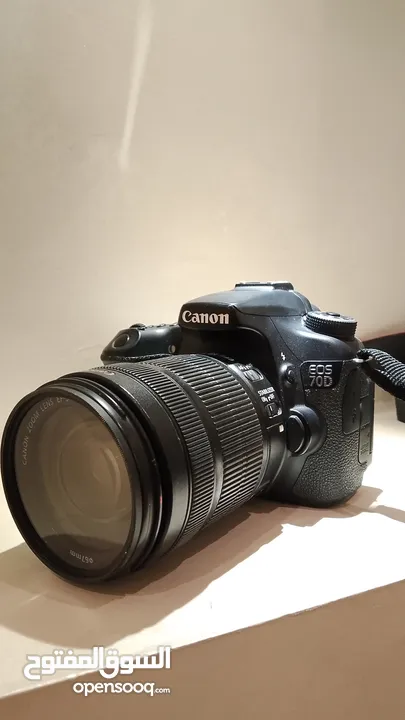 بكج تصوير احترافي متكامل – Canon 70D + عدسة 135mm + ترايبود + شنطة وفلاتر