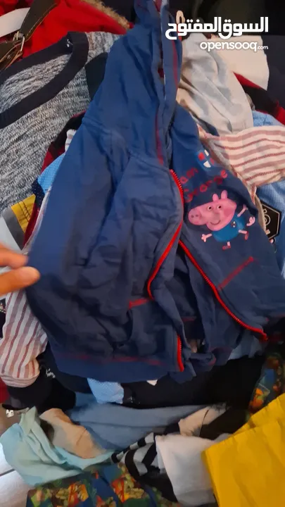 ملابس ولادي مشكله من عمر سنه ل 8 سنوات مشكله صيفي وشتوي الحبه بربع فقط بسعر البلاش