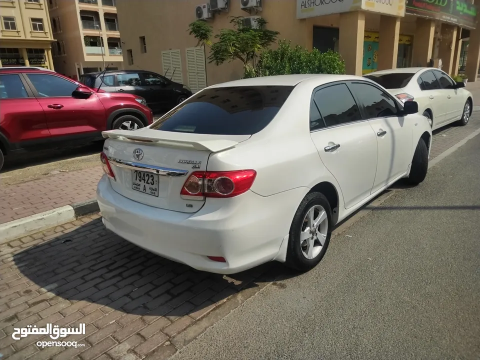 تويوتا كورولا 2013 /1800  cc  للبيع بحاله ممتازه 23000 درهم Toyota Corolla 2013 for sale