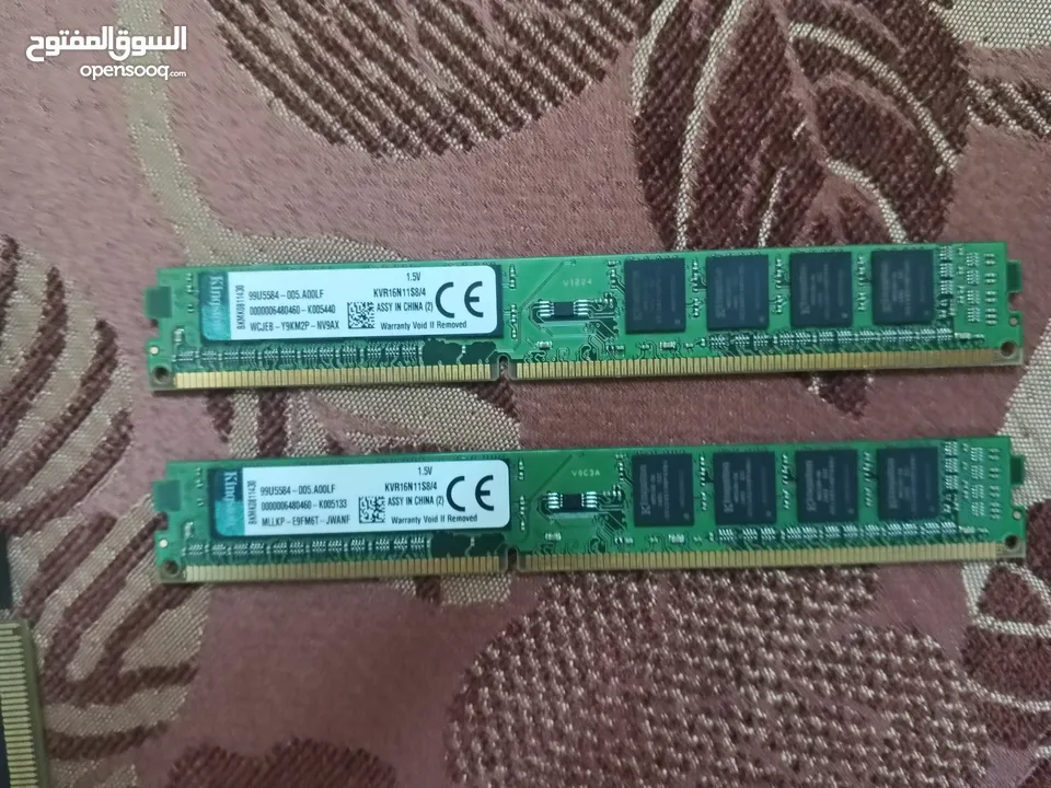 قطع كمبيوتر مستعملة للبيع بحاله جيد