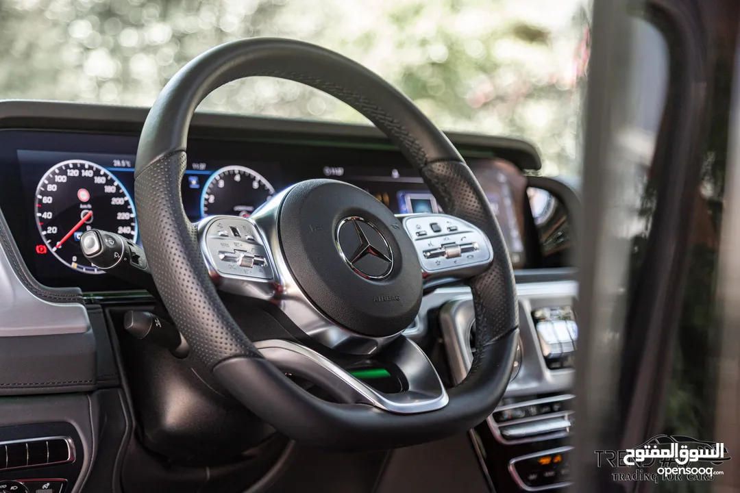 Mercedes G500 2024 Amg kit Night Package   السيارة وارد و كفالة الشركة و قطعت مسافة 2,000 كيلو