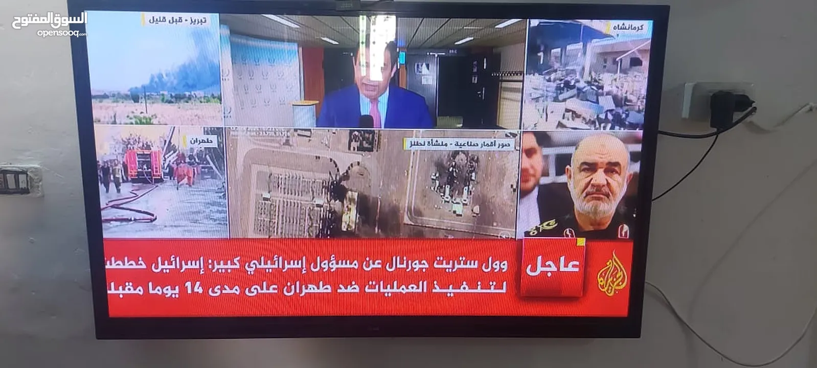 شاشه مقاس 55 بوصه بلازما مستعمله