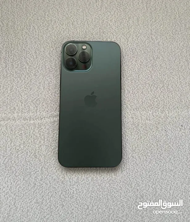 ايفون 13 برو ماكس ( iPhone 13 pro max ) البطاريه 88 الذاكره 256 ( خط + خط الكتروني ) لون مميز ونادر