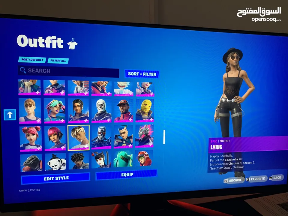 Fortnite account-اكونت فورت